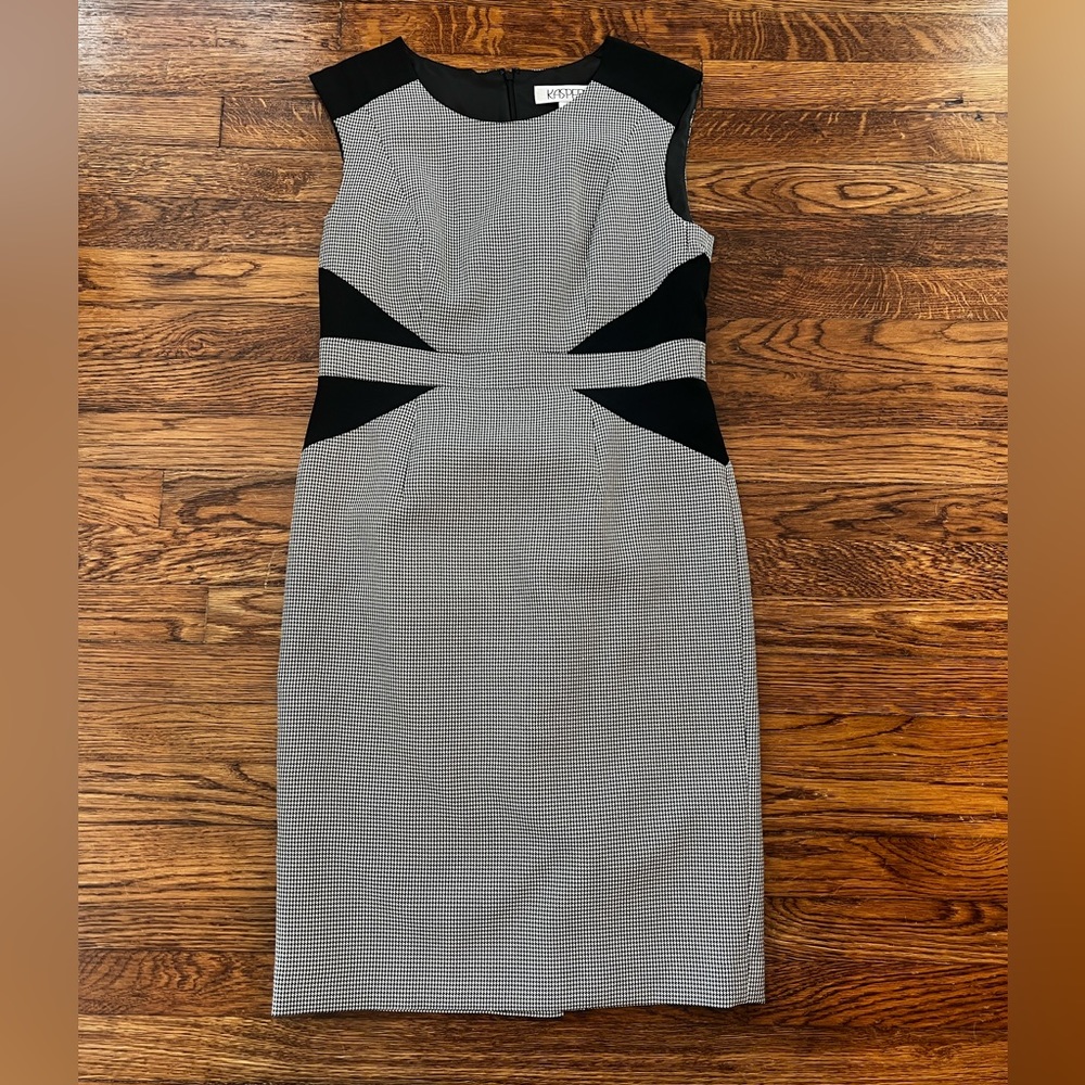 Black and White Work Dress